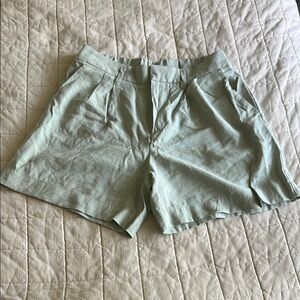 A New Day Light Green Shorts